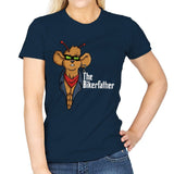 The Bikerfather - Womens T-Shirts RIPT Apparel Small / Navy