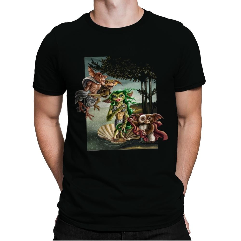 The Birth of Gremlinus - Mens Premium T-Shirts RIPT Apparel Small / Black