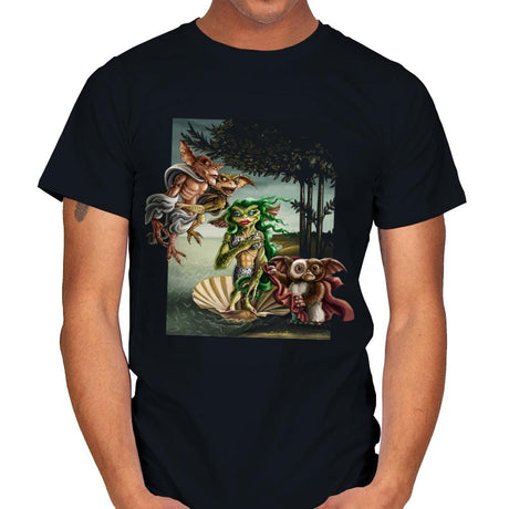 The Birth of Gremlinus - Mens T-Shirts RIPT Apparel Small / Black