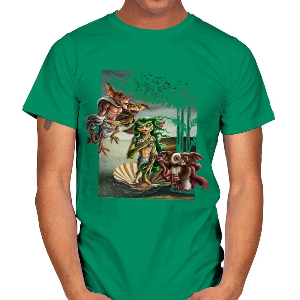 The Birth of Gremlinus - Mens T-Shirts RIPT Apparel Small / Kelly