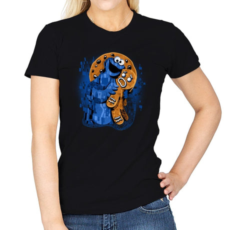 The Bite - Womens T-Shirts RIPT Apparel Small / Black