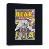 The Black Bear - Canvas Wraps Canvas Wraps RIPT Apparel 16x20 / Black