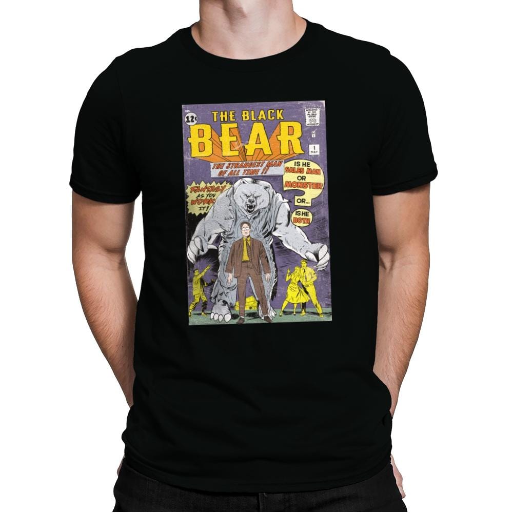 The Black Bear - Mens Premium T-Shirts RIPT Apparel Small / Black