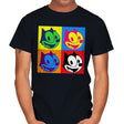 The Black Cat - Mens T-Shirts RIPT Apparel Small / Black