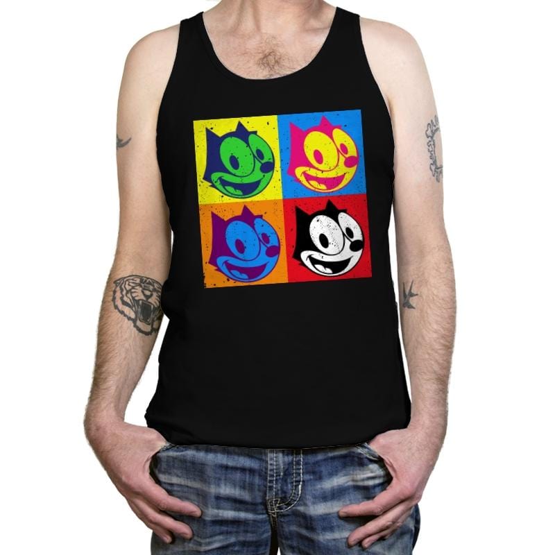 The Black Cat - Tanktop Tanktop RIPT Apparel X-Small / Black