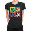 The Black Cat - Womens Premium T-Shirts RIPT Apparel Small / Black