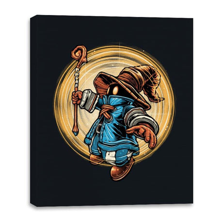 The Black Mage - Canvas Wraps Canvas Wraps RIPT Apparel 16x20 / Black