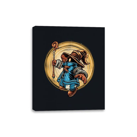 The Black Mage - Canvas Wraps Canvas Wraps RIPT Apparel 8x10 / Black