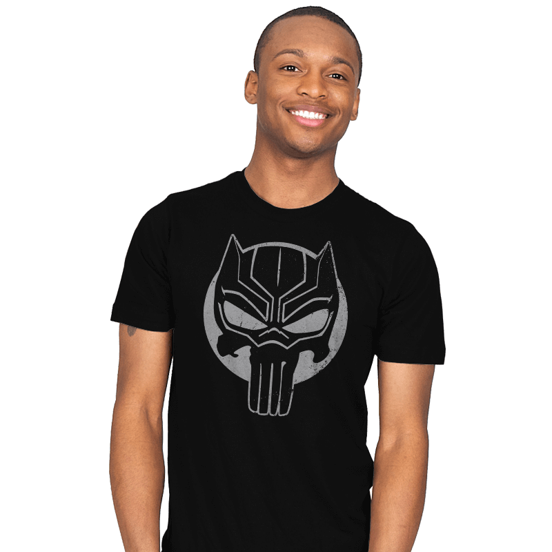 The Black Punisher - Mens T-Shirts RIPT Apparel