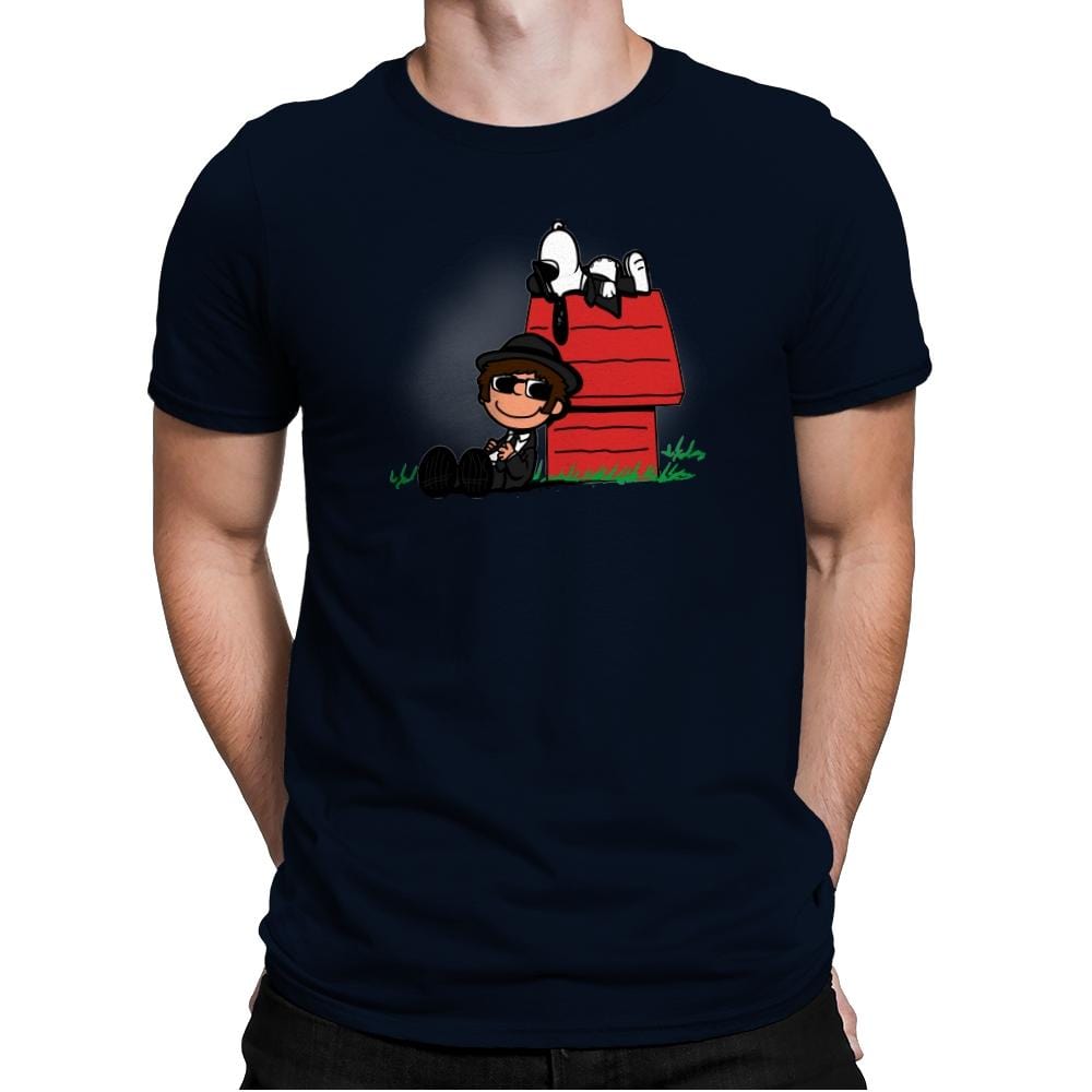 The Blues Nuts - Mens Premium T-Shirts RIPT Apparel Small / Midnight Navy