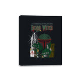 The Boba Witch - Canvas Wraps Canvas Wraps RIPT Apparel 8x10 / Black