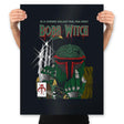 The Boba Witch - Prints Posters RIPT Apparel 18x24 / Black