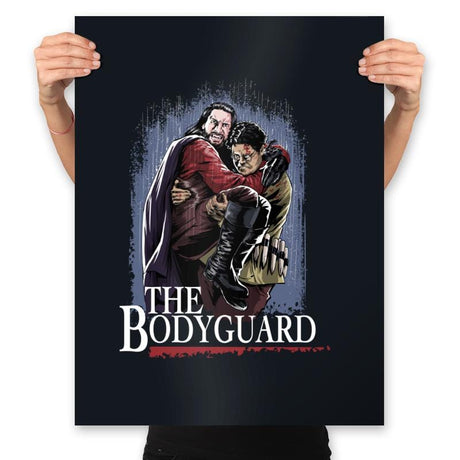 The Bodyguard - Prints Posters RIPT Apparel 18x24 / Black