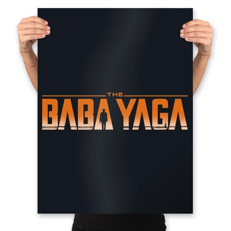 The Boogey Mandalorian - Prints Posters RIPT Apparel 18x24 / Black