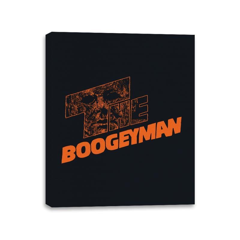 The Boogeyman - Canvas Wraps Canvas Wraps RIPT Apparel 11x14 / Black