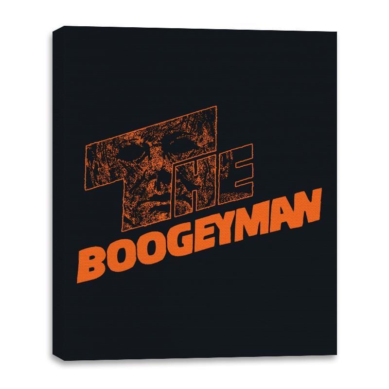 The Boogeyman - Canvas Wraps Canvas Wraps RIPT Apparel 16x20 / Black