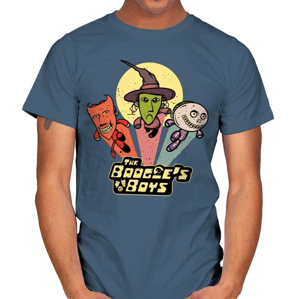 The Boogie's Boys - Mens T-Shirts RIPT Apparel Small / Indigo Blue