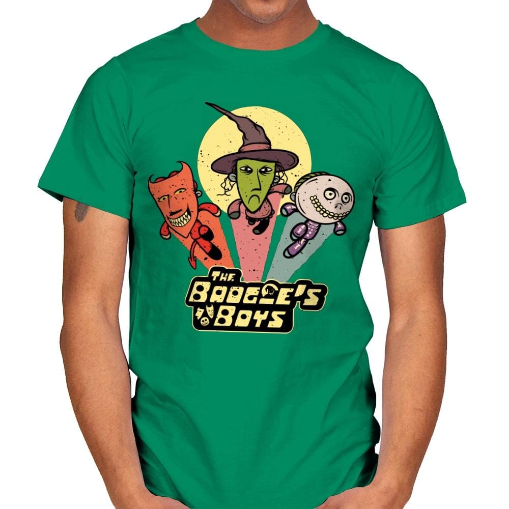 The Boogie's Boys - Mens T-Shirts RIPT Apparel Small / Kelly Green