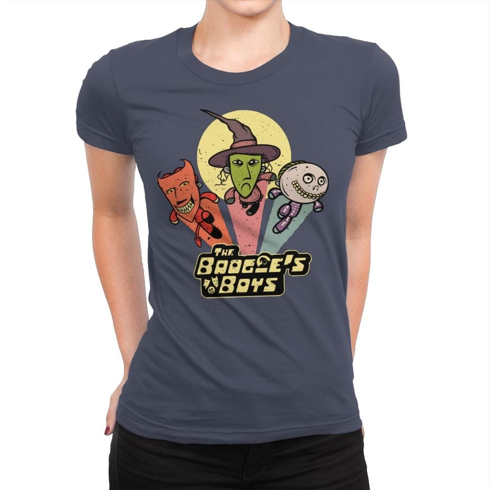 The Boogie's Boys - Womens Premium T-Shirts RIPT Apparel Small / Indigo