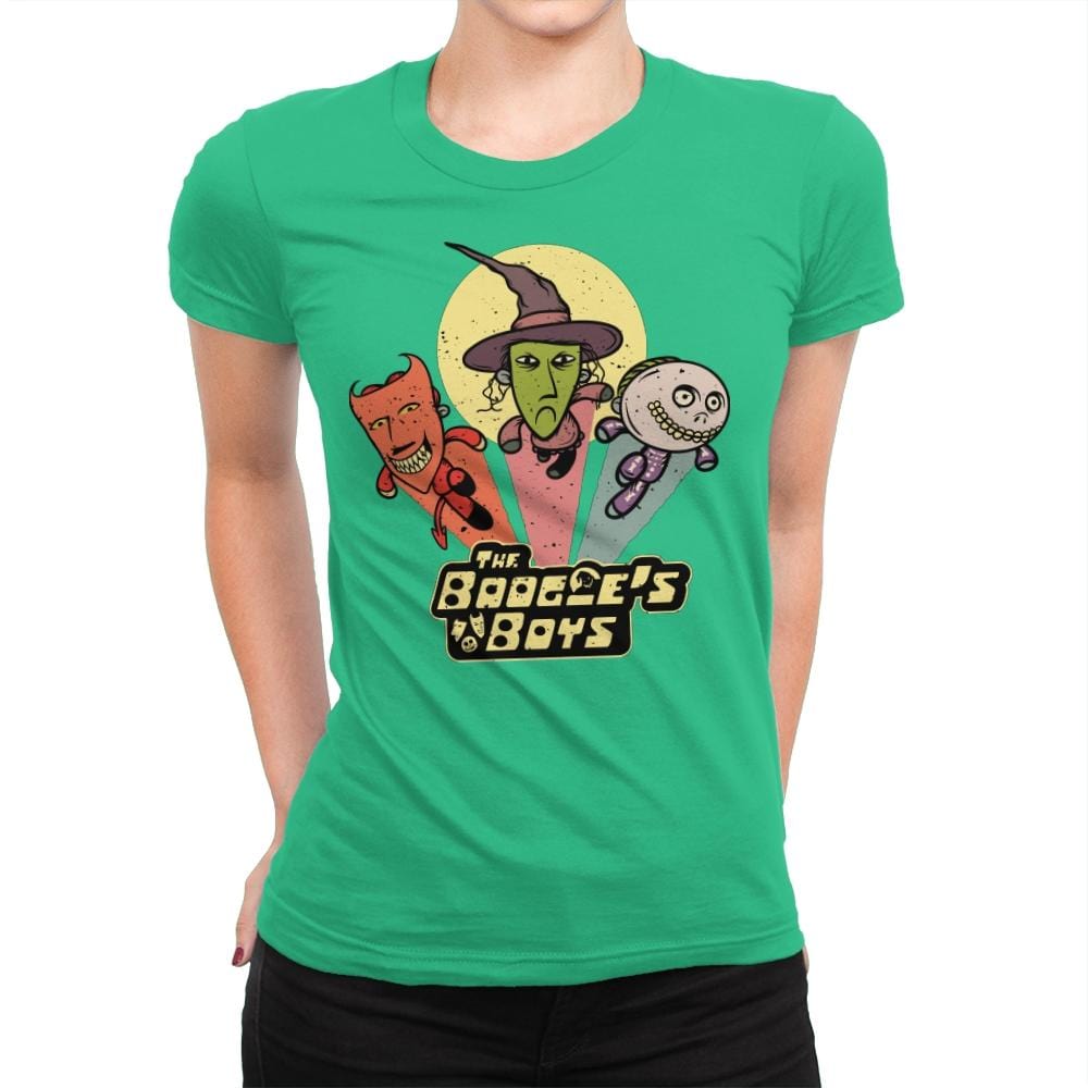 The Boogie's Boys - Womens Premium T-Shirts RIPT Apparel Small / Kelly Green