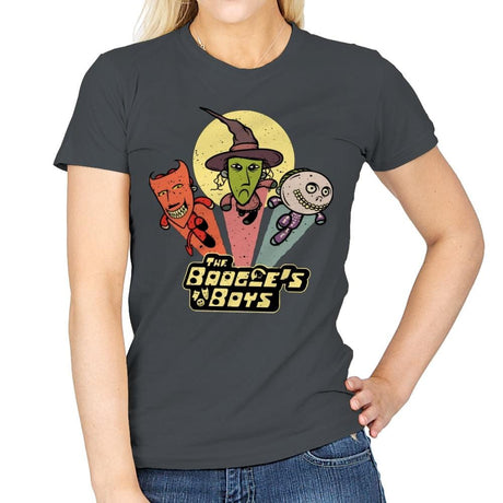 The Boogie's Boys - Womens T-Shirts RIPT Apparel Small / Charcoal