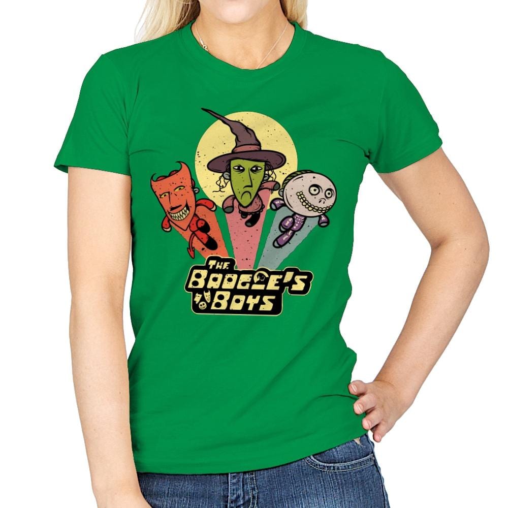 The Boogie's Boys - Womens T-Shirts RIPT Apparel Small / Irish Green