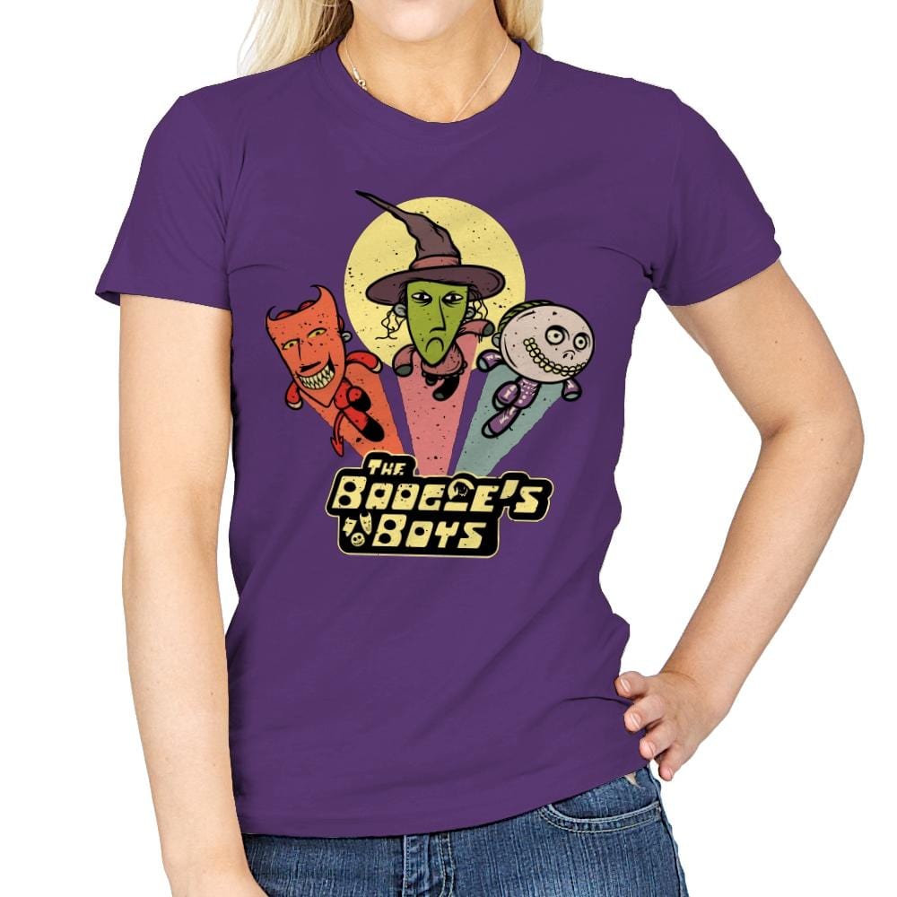 The Boogie's Boys - Womens T-Shirts RIPT Apparel Small / Purple