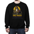 The Book Club - Crew Neck Sweatshirt Crew Neck Sweatshirt RIPT Apparel Small / Black