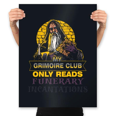 The Book Club - Prints Posters RIPT Apparel 18x24 / Black