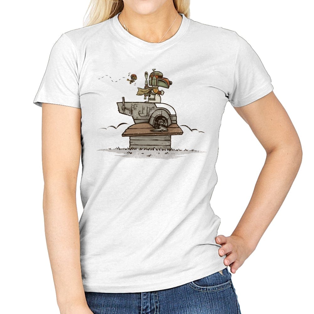 The Book of Boba Fetch - Womens T-Shirts RIPT Apparel Small / White