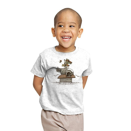 The Book of Boba Fetch - Youth T-Shirts RIPT Apparel X-small / White