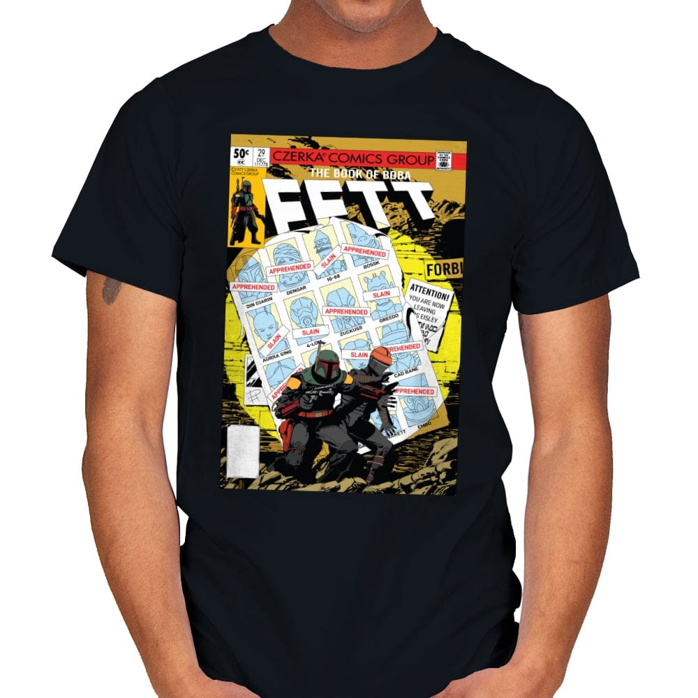 The Book of Boba Fett - Mens T-Shirts RIPT Apparel Small / Black