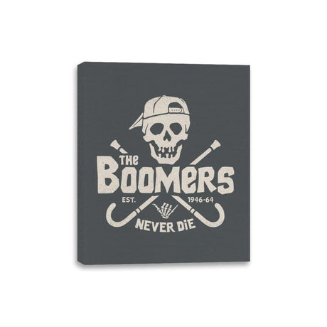 The Boomers - Canvas Wraps Canvas Wraps RIPT Apparel 8x10 / Charcoal