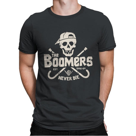 The Boomers - Mens Premium T-Shirts RIPT Apparel Small / Heavy Metal