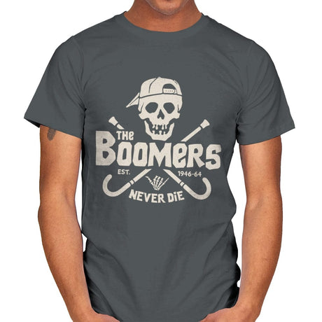 The Boomers - Mens T-Shirts RIPT Apparel Small / Charcoal