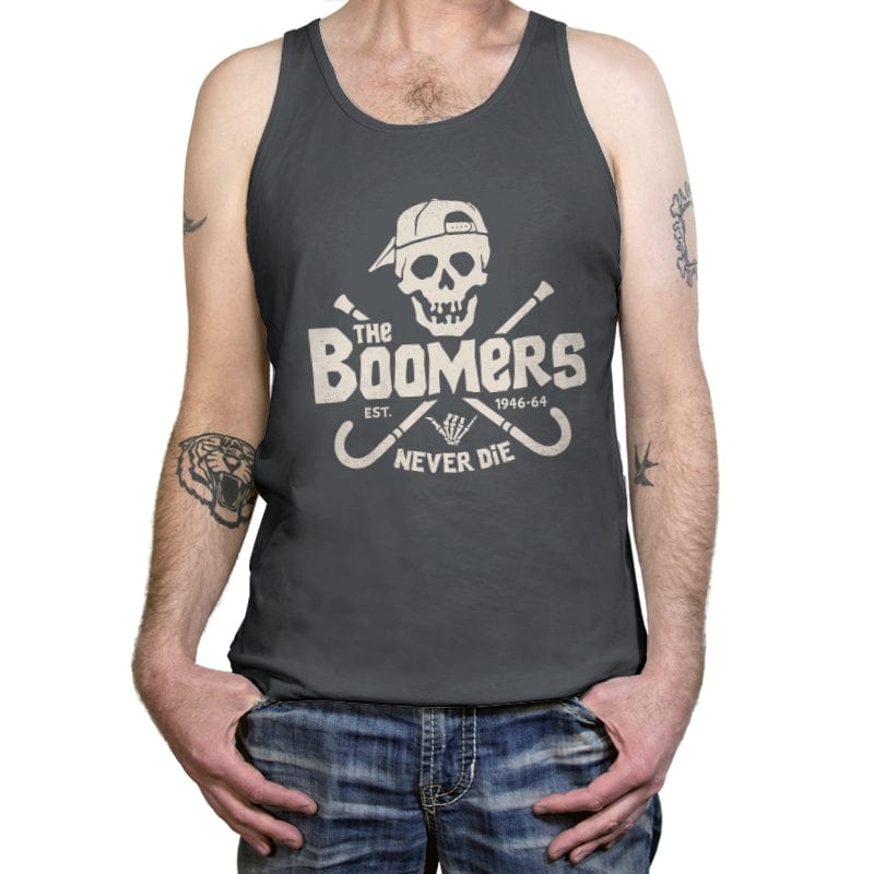 The Boomers - Tanktop Tanktop RIPT Apparel X-Small / Asphalt