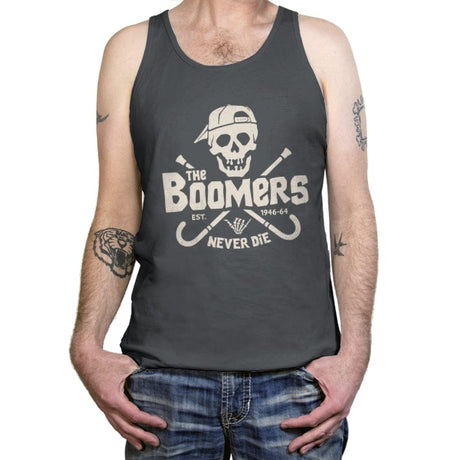 The Boomers - Tanktop Tanktop RIPT Apparel X-Small / Asphalt