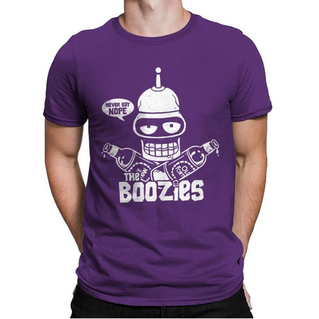 The Boozies - Mens Premium T-Shirts RIPT Apparel Small / Purple Rush