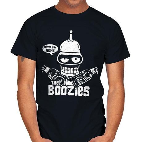 The Boozies - Mens T-Shirts RIPT Apparel Small / Black