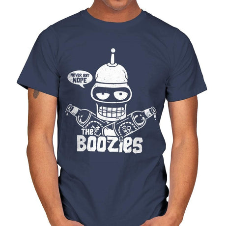 The Boozies - Mens T-Shirts RIPT Apparel Small / Navy