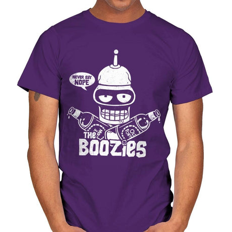 The Boozies - Mens T-Shirts RIPT Apparel Small / Purple