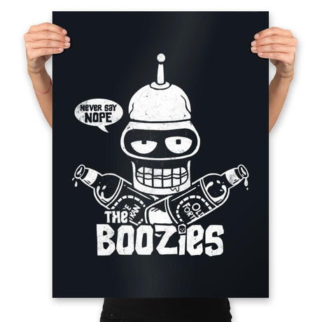 The Boozies - Prints Posters RIPT Apparel 18x24 / Black