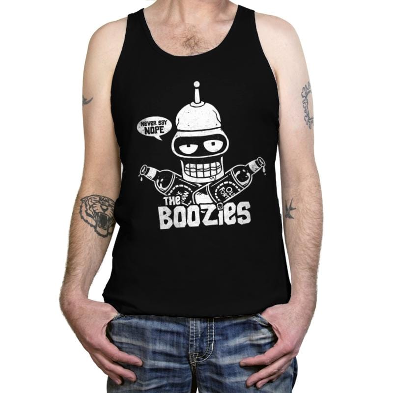 The Boozies - Tanktop Tanktop RIPT Apparel X-Small / Black