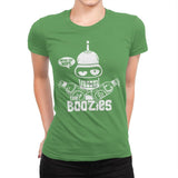 The Boozies - Womens Premium T-Shirts RIPT Apparel Small / Kelly Green