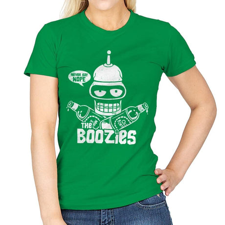 The Boozies - Womens T-Shirts RIPT Apparel Small / Irish Green