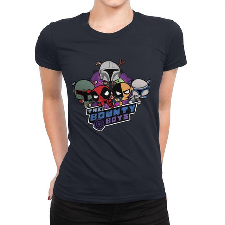 The Bounty Boys - Womens Premium T-Shirts RIPT Apparel Small / Midnight Navy