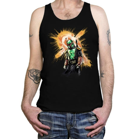 The Bounty Hunter Rises - Tanktop Tanktop RIPT Apparel X-Small / Black