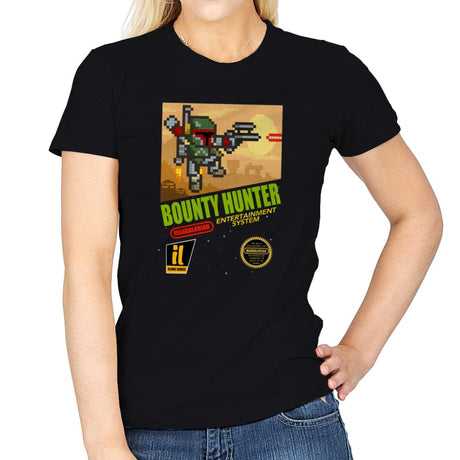 The Bounty Hunter - Womens T-Shirts RIPT Apparel Small / Black