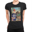 The Box in Japan - Womens Premium T-Shirts RIPT Apparel Small / Black