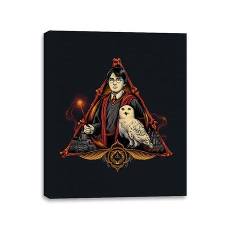 The Boy Who Lived - Canvas Wraps Canvas Wraps RIPT Apparel 11x14 / Black